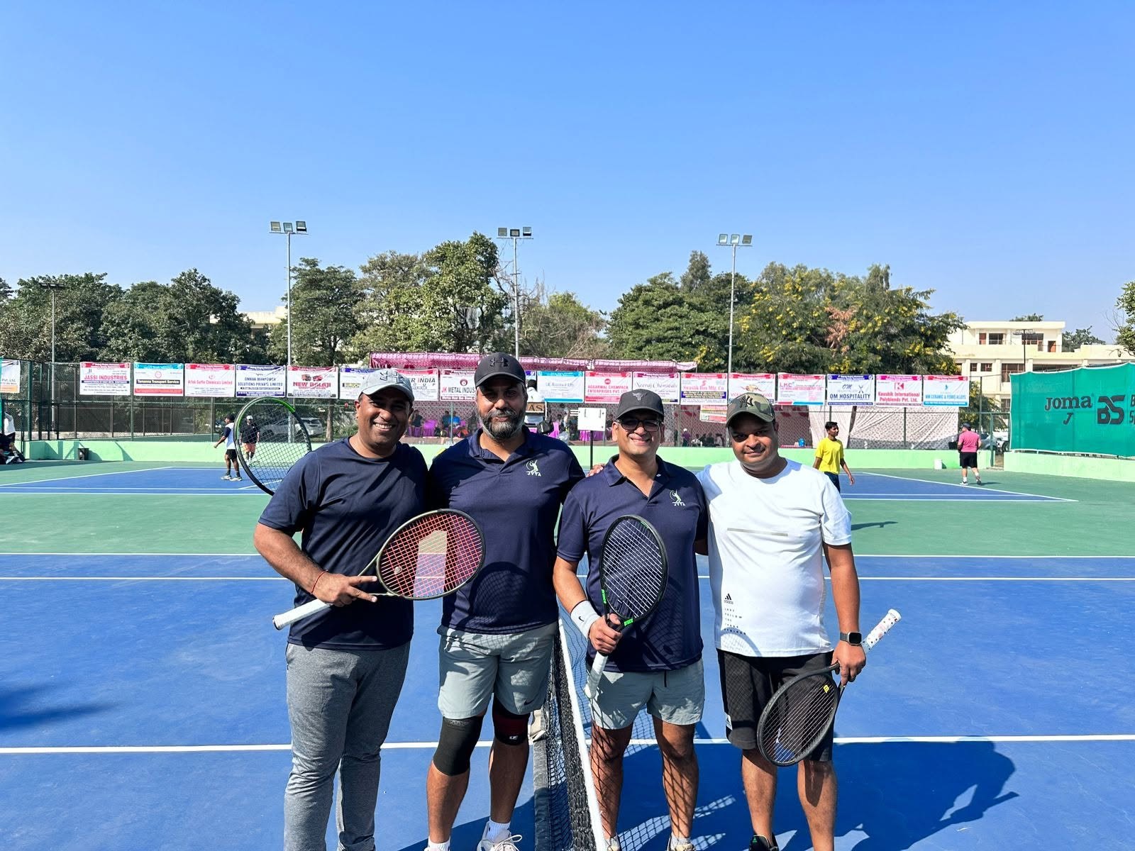 Seniors Doubles Match